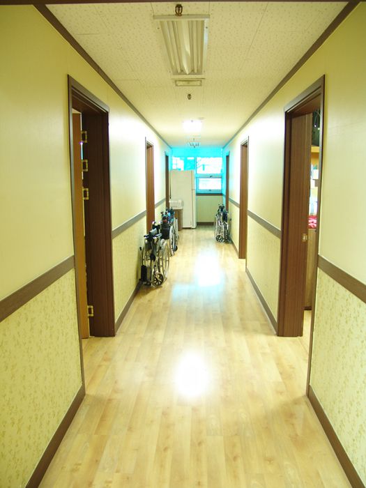 입원실 복도